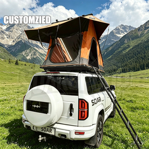 Tente de toit rigide triangulaire ultra-légère 49 kg, toutes saisons, imperméable, profil ultra-fin 8 cm, vente en gros usine pour distributeurs et agents - Product Image 2