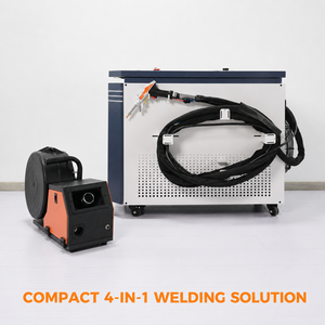Machine de soudage laser portative 2026 2000W refroidie par eau avec alimentation en fil pour la fabrication d'acier inoxydable, d'aluminium et de cuivre - Product Image 1