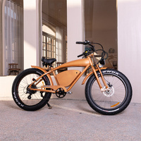 Quad électrique à pneus larges 500W, vélo électrique pour adultes