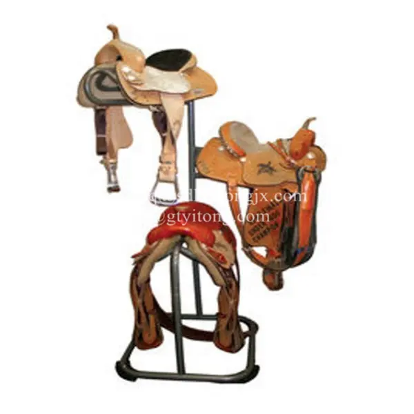 4-ярусный выставочный стенд седельная колодка поворотного лошадь лошадей
