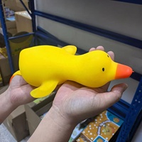 KK 580 Grammes Farine Nouveau Jouet Squishy Géant en Forme de Canard, Extra Grand et Doux, à Remontée Lente, Anti-Stress, Jouet Fidget