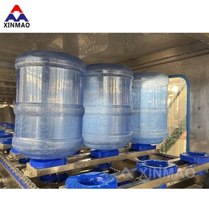 Système de lavage, remplissage et scellage entièrement automatique 450BPH pour bidons de 5 gallons/20L - Product Image 3