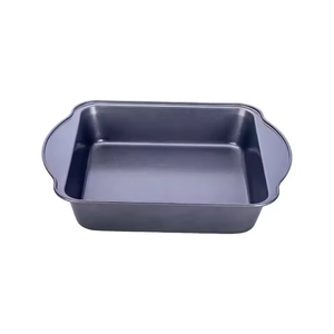 Plaque de cuisson carrée profonde professionnelle personnalisable en silicone mat antiadhésif de 0,4 mm pour la pâtisserie commerciale - Product Image 2