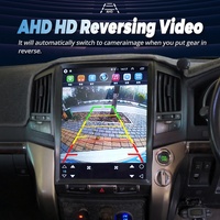 Pantalla Tesla Android 13 de 15.6 Pulgadas para Toyota Land Cruiser 200 LC200 2008-2019, Navegación GPS, Radio para Auto, Reproductor Multimedia, Unidad Principal