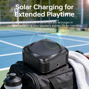 Altavoz Inalámbrico Solar <span class=keywords><strong>ES</strong></span>-T81 IP66 Resistente al Agua, 5W, con Soporte de Tuerca M8 para Bicicleta, 20H de Reproducción, Audio para Exteriores - Product Image 3