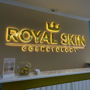 Panneau publicitaire extérieur personnalisé en 3D, logo, signalétique, plaque en métal acrylique, panneau lumineux rétroéclairé 3D, panneau LED pour la publicité - Product Image 2