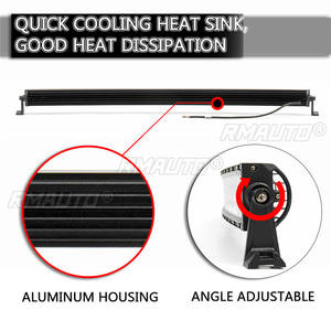 Barre lumineuse LED 52 pouces 702W 70200LM, feux de travail LED 12V 24V, faisceau combiné spot et large pour camion, tracteur, SUV, 4x4, 4WD, tout-terrain, barre lumineuse - Product Image 5