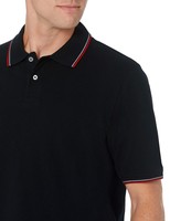 Polo en tissu piqué tricoté, mélange coton et polyester, 240g, impression numérique, logo, anti-boulochage, respirant, grande taille, vente en gros