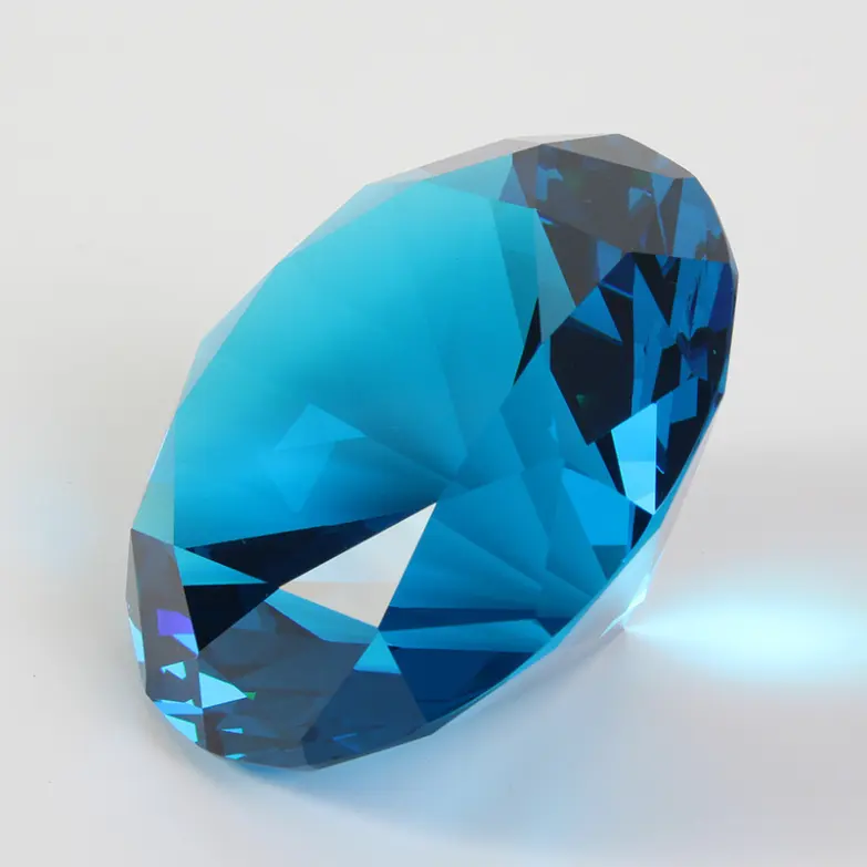 Cristal de diamante personalizado, cristal de cristal ecológico, OEM, producto nuevo