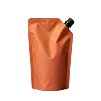 Pochettes à bec verseur personnalisées certifiées, imprimées, haute barrière, emballage laminé sûr et frais, pour jus de fruits de qualité supérieure