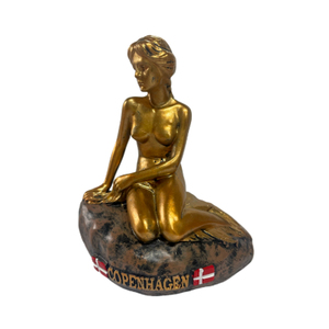 Souvenir de voyage personnalisé de Copenhague, aimant en résine 3D, figurine viking, statue de la Petite <span class=keywords><strong>Sirène</strong></span>, modèle de maison de Nyhavn pour boutique touristique - Product Image 1