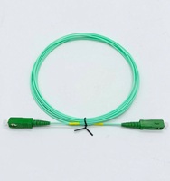 Câble de raccordement en fibre optique 1,6 mm SC FTTH WiFi disponible en longueurs de 1,5 m, 2 m, 3 m, 3,5 m, 4 m, vert aqua, blanc, jarretière optique G657A2