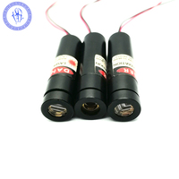 Module laser à ligne rouge focalisable 12 mm 650 nm 10 mW, pilote APC 3-5 V