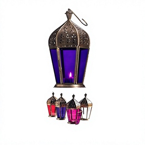 Moroccan Hanging Lantern Made From Premium Quality Metal In Bulk For Export For Home And Wedding Decoration - Product Image 2