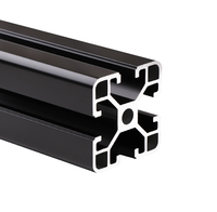 Profilés en aluminium extrudé anodisé argenté 40x40 4040, norme européenne, pour table de travail