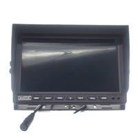 Monitor Impermeable AHD de 6 Canales y 10.1 Pulgadas |   Pantalla de Grabación DVR con 6 Divisiones |   1080P |   Camión Minero de Amplio Rango de Voltaje 12-36V