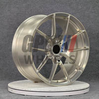 GPW Venta al por Mayor de Llantas Forjadas 6061-T6, Diseño de Malla Personalizado de Fábrica, Llantas Monobloque para Autos de Lujo BMW, Mercedes, Audi, 18-24 Pulgadas