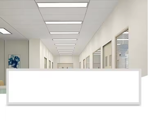 Panel de luz <span class=keywords><strong>LED</strong></span> moderno de 24W, lámpara de techo empotrada sin marco de superficie <span class=keywords><strong>cuadrada</strong></span> UGR baja para oficina en casa, <span class=keywords><strong>30x30</strong></span>, 60x60, tamaños IP44 para interiores - Product Image 6