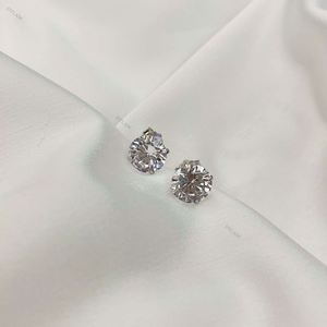 Pendientes de Plata de Ley 925 con Circonita Cúbica, Diseño de Lujo, Sin Pedido Mínimo, Joyería para Bodas - Product Image 3