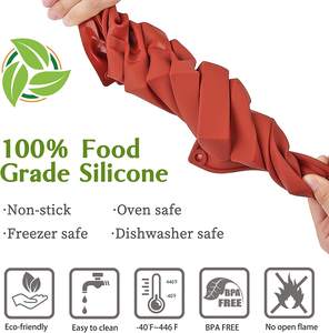 סיטונאי באינטרנט חם מכירת bpa חינם שוקולד עוגת עובש עובש מלבן סיליקון ממתקים תבניות עבור אבקת אנרגיה - Product Image 4