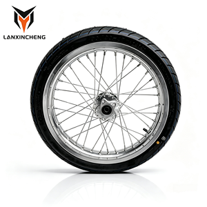 Set di Ruote per Moto da 17 Pollici per Conversione Surron Light Bee Supermoto con Pneumatici <span class=keywords><strong>CST</strong></span> 70/90-17 Anteriori e 90/80-17 Posteriori - Product Image 5