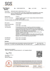 Chip de <span class=keywords><strong>Circuitos</strong></span> Integrados TO247 IC Componentes electrónicos (diodo Schottky de carburo de silicio) SIC JBS - Product Image 5