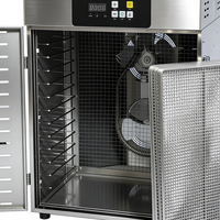 Commerciële Allround 12-bakjes RVS Groente- en Fruitdroger - 1050W Energiezuinig voor Snelle Conservering Tuinoogsten
