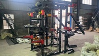 Équipement de fitness commercial le mieux classé tout en un câble croisé Power Squat Rack Smith Machine Mutli Function Station équipement de fitness professionnel