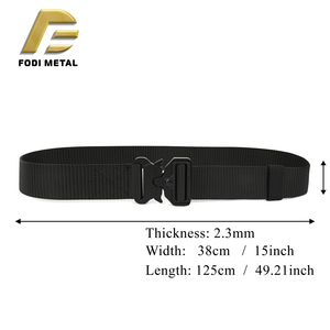 Collier de chien tactique personnalisé T5015 avec boucle réglable et logo pour Labrador et <span class=keywords><strong>Rottweilers</strong></span> - Product Image 2