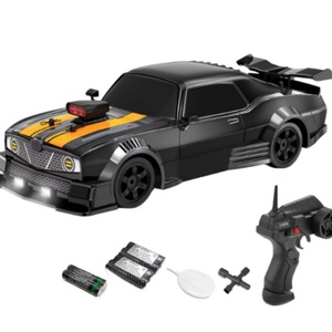 Coche de Carreras Eléctrico a Escala 1:16 con Control Remoto de 4 Canales, Luces LED de Largo Alcance, Cable USB, Uso Interior y Exterior para Expertos - Product Image 5