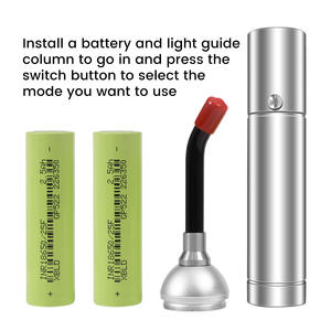 Appareil portable de luminothérapie rouge 5w 630nm, 660nm, 710nm, 850nm, 900nm, traitement de cible, torche <span class=keywords><strong>Laser</strong></span> de luminothérapie LED - Product Image 3