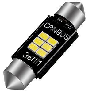 SJ Bóng Đèn Biển Số Lễ Hội 31Mm 36Mm 39Mm 41Mm Phụ Kiện Xe Hơi DC 6V Bóng Đèn Nội Thất Lễ Hội 12V Đèn <span class=keywords><strong>Led</strong></span> Xe Hơi C5W - Product Image 3