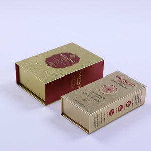 Caja Personalizada para Perfume de 20 ml, con Grabado Dorado, Caja Rígida de Papel Magnético para Aceites Esenciales, con Logotipo en Lámina Dorada - Product Image 6