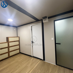 Bureau conteneurisé portable 20 pieds 40 pieds, maison préfabriquée modulaire, salle de réunion, <span class=keywords><strong>magasin</strong></span>, usage commercial - Product Image 3