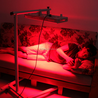 RedDot 1500W Machine PDT multifonction à usage domestique équipement de beauté debout portable avec panneau de thérapie par la lumière rouge 660nm 850nm visage