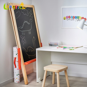 Pizarra Montessori para niños, pizarra magnética ajustable de doble cara para garabatos y garabatos - Product Image 5