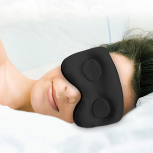 Masque pour les yeux chauffant au micro-ondes aux graines de lin 3D de qualité supérieure-Oreiller pour les yeux à <span class=keywords><strong>la</strong></span> compresse parfumée à <span class=keywords><strong>la</strong></span> lavande pour le sommeil - Product Image 4