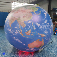 Ballon géant de la planète Terre de 2/3/4 m, vente chaude, ballons gonflables géants pour la promotion, modèle de globe terrestre