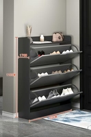 Meuble de rangement à chaussures moderne en bois imperméable, multifonctionnel pour salon