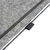 Nouveau tissu en feutre écologique personnalisé couverture en feutre Journal rechargeable laine douce planificateur carnet