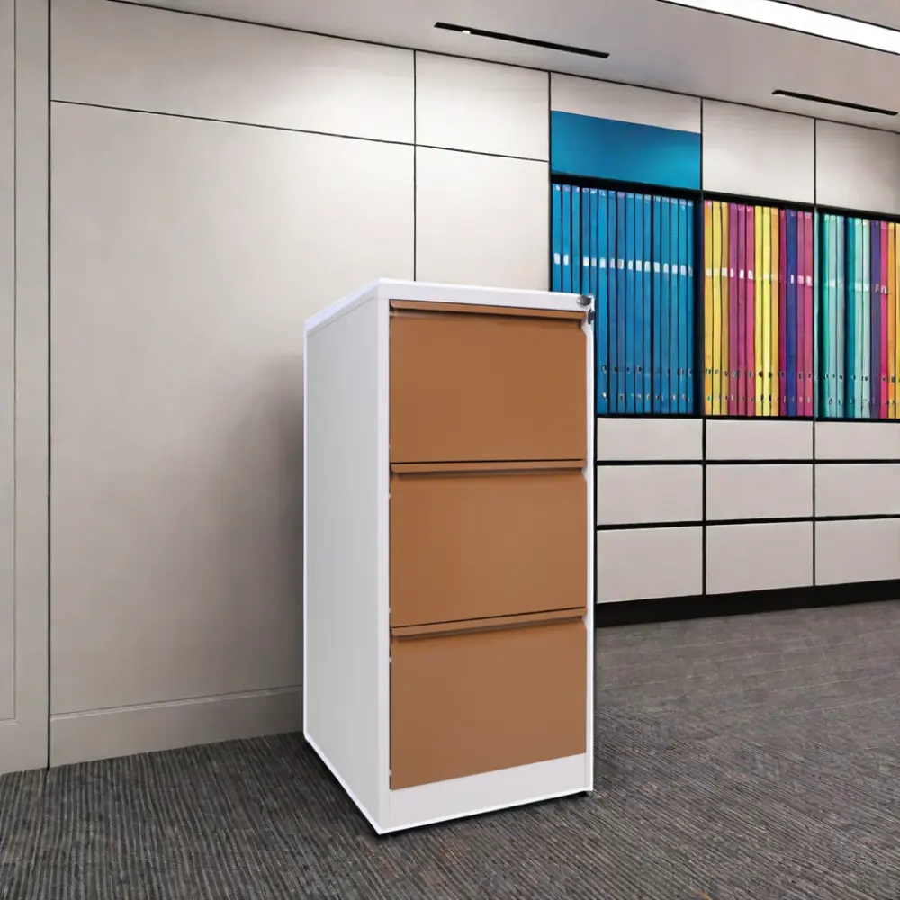 Foshan Vente directe en usine A5 Classeurs Meubles de bureau colorés avec tiroir