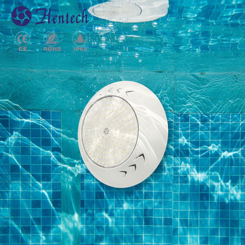 Swimming Pool Lighting IP68 Easy Installation 6500K LED Underwater Wall-Mounted Pool Light