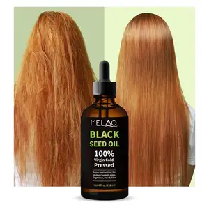 Organic 100% Pure Smoothing Facial Care Undiluted Cold Pressed Black Seed Oil for hair and skin