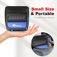 Imprimante d'étiquettes thermique portable sans fil Milestone MHT-P80F 80 mm / USB, batterie 2200 mAh, codes-barres QR