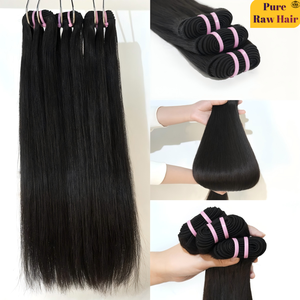 XBL Hair Vendor USA Raw Vietnamese Hair Virgin Human Bundles Extensión Cutícula Alineada Remy Hair Weave para vendedores de pelucas - Product Image 3