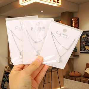 Fashion Jewelry Necklace Set Zinc Alloy Heart Pendant Women's <b>Gift</b> <b>Random</b> Color - Product Image 2
