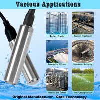 Capteur de niveau d'eau hydrostatique submersible IP68 en gros 4-20mA 0.5-4.5V RS485 Instrument de mesure de niveau