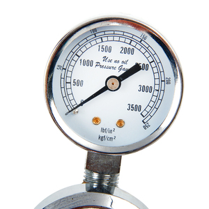 Manomètre d'oxygène haute pression à une seule étape MEDEASE, entrée CGA540, régulateur médical réducteur en aluminium, garantie 1 an - Product Image 3