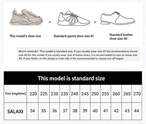 Chaussures de sport de luxe unisexes en cuir véritable, plateforme épaisse, chaussures de papa, streetwear haut de gamme, chaussures décontractées tendance - Product Image 6