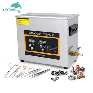 스카이맨 ODM 디지털 바이닐 레코드 초음파 세척기 6.5L 초음파 세척기 PCB 인젝터 체인 네일 실험실 산업 도구용 - Product Image 5